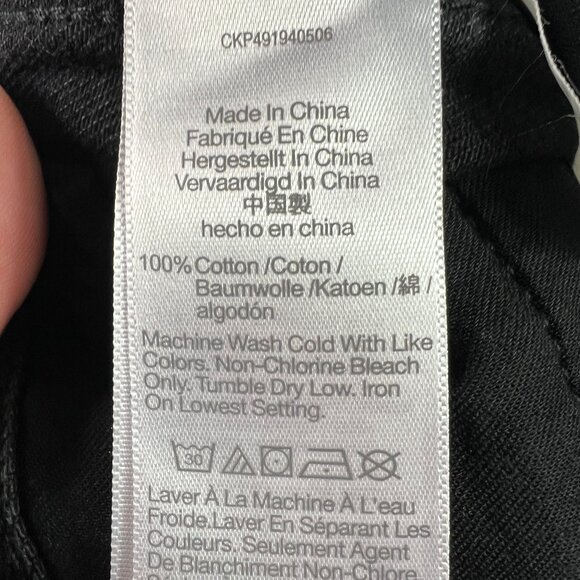 Madewell Jeans Women's 27x30* Super Wide Leg High Rise Black Faded Denim Tag 27 - Picture 8 of 16